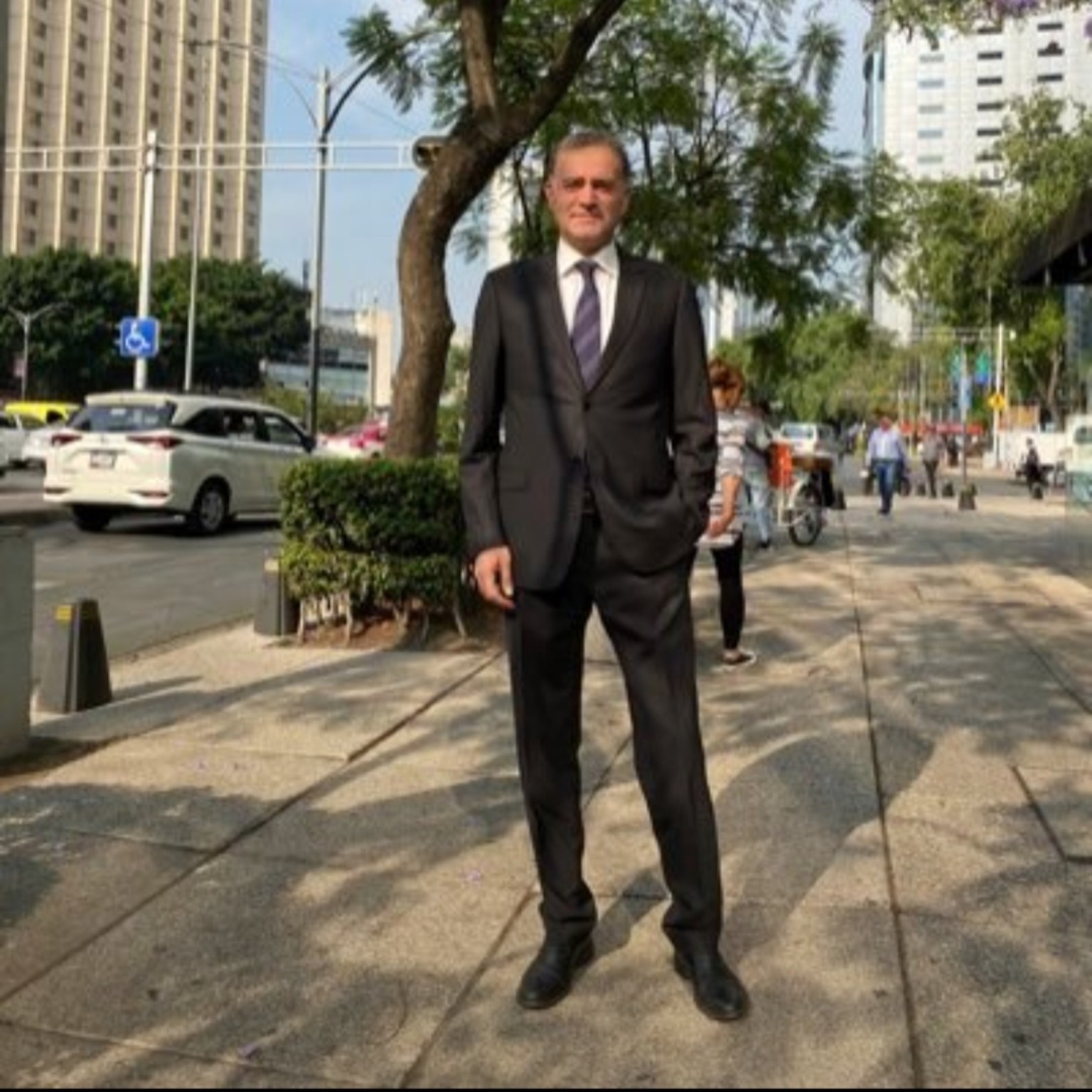 Hidayet Çilkoparan during an official visit to Mexico