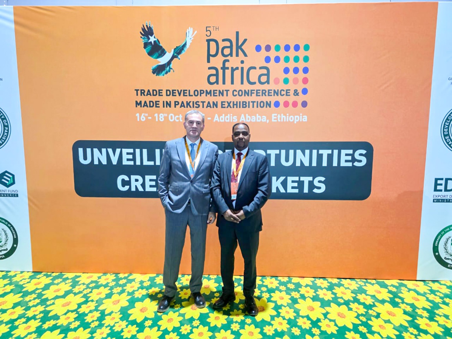 At the Pakistan–Africa Trade Development Conference in Addis Ababa